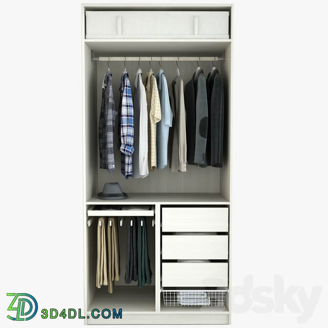 Wardrobe. Otdel 2 Clothes 3D Models