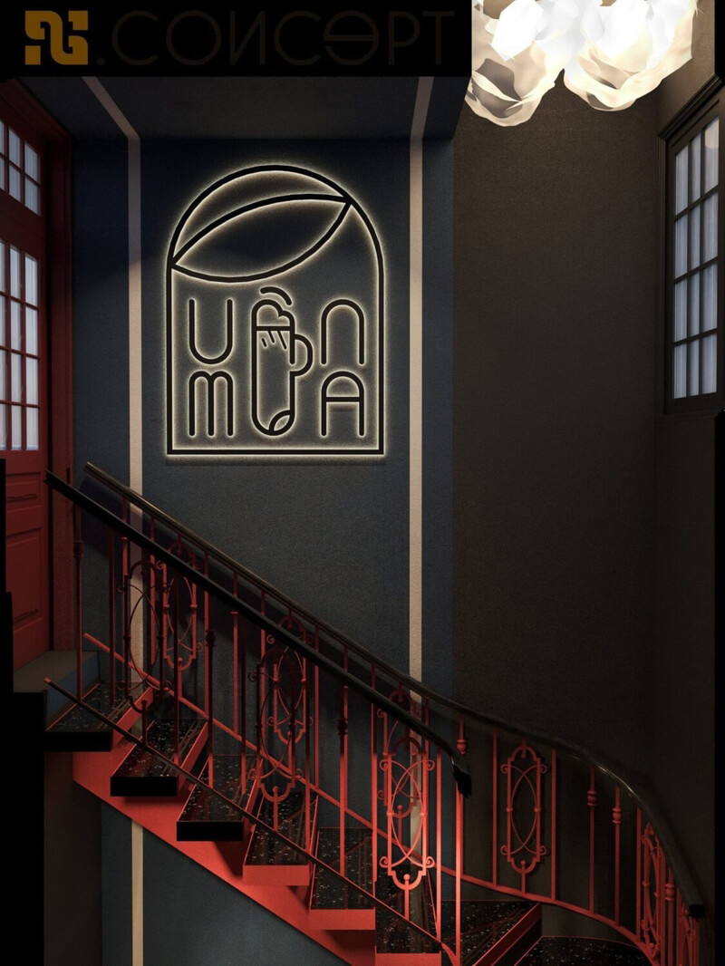  Restaurant Interior Model by Trung Nghia Pham