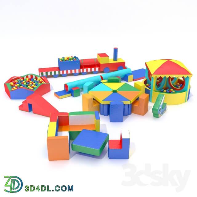 Miscellaneous Soft modules for the playroom