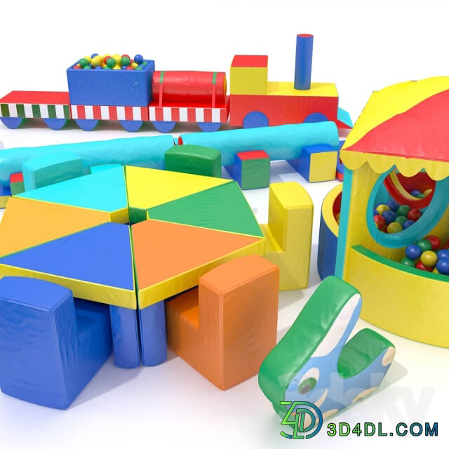 Miscellaneous Soft modules for the playroom