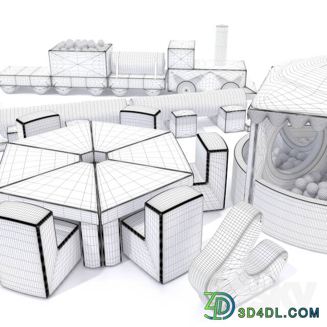 Miscellaneous Soft modules for the playroom