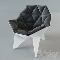 Armchair Q1 Lounge Chair 3D Models 