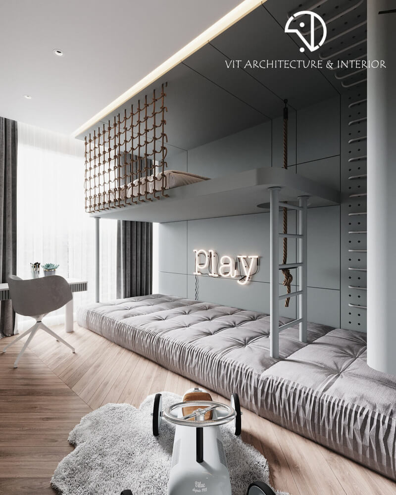  3D Interior Kidroom by Quoc Quyen