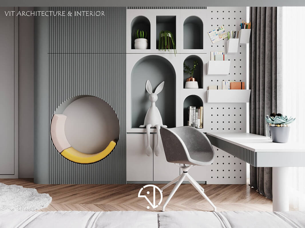  3D Interior Kidroom by Quoc Quyen