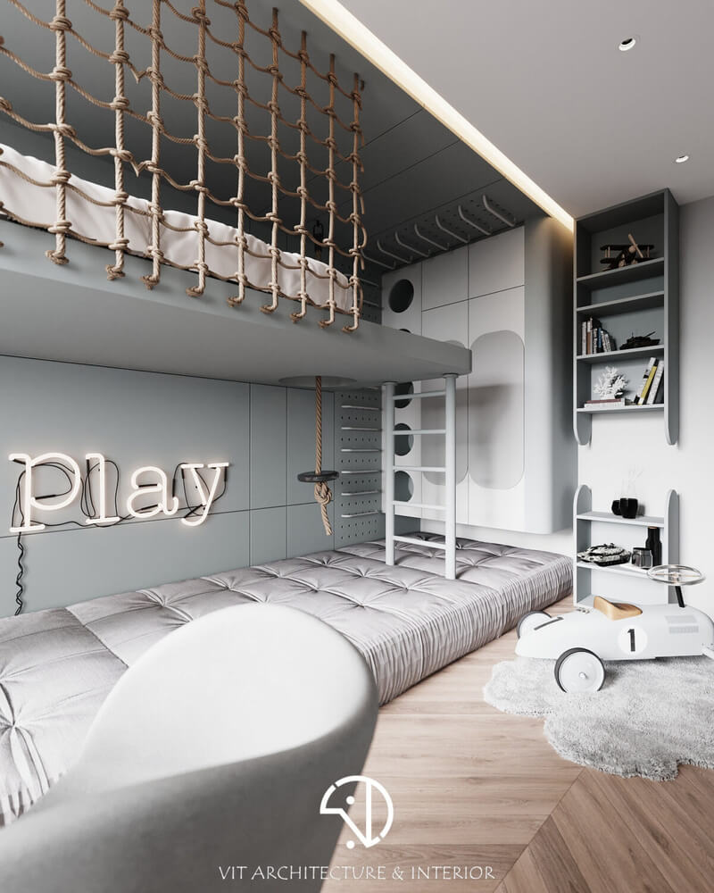  3D Interior Kidroom by Quoc Quyen