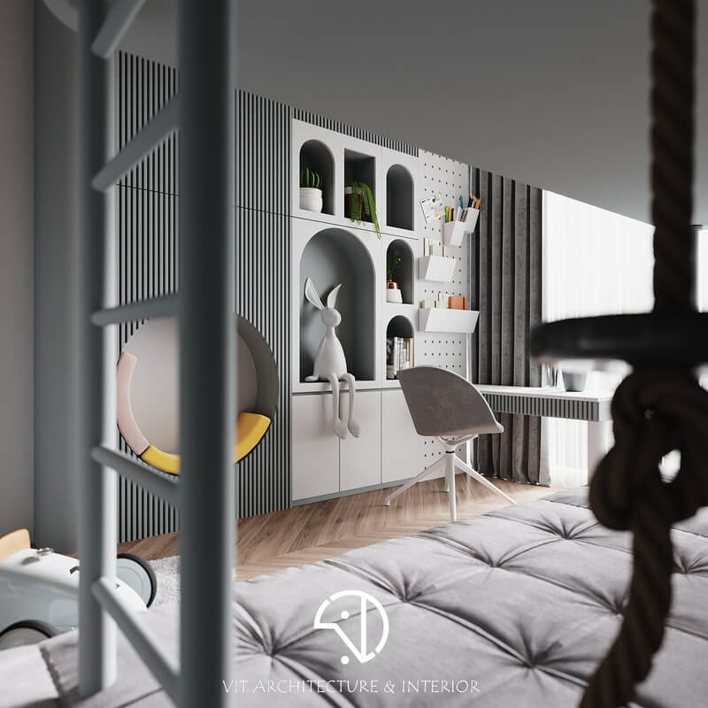  3D Interior Kidroom by Quoc Quyen