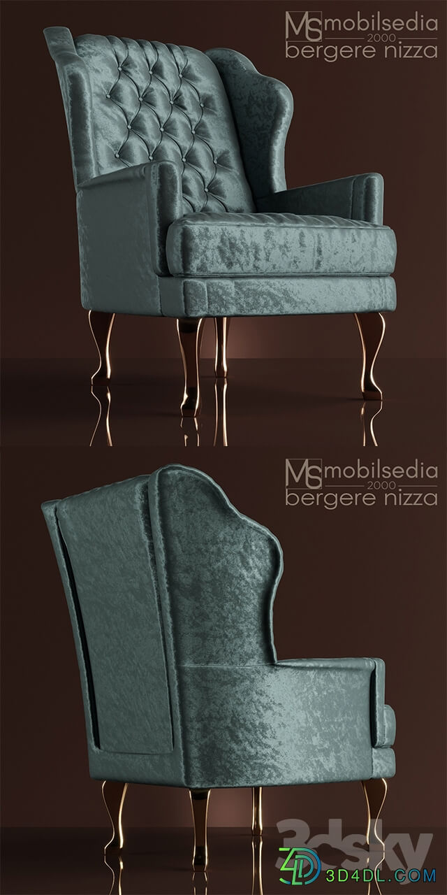 Armchair BERGERE NIZZA Mobilsedia