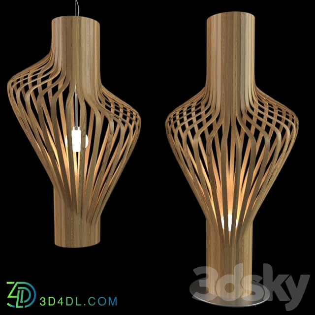 Northern Lighting Diva Pendant light 3D Models