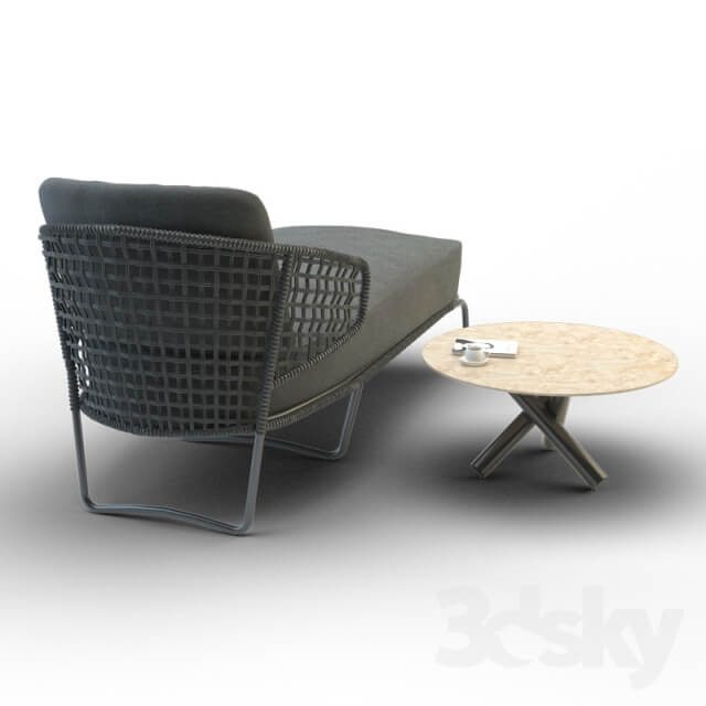 Sofa Aston Cord Outdoor Chaiselongue