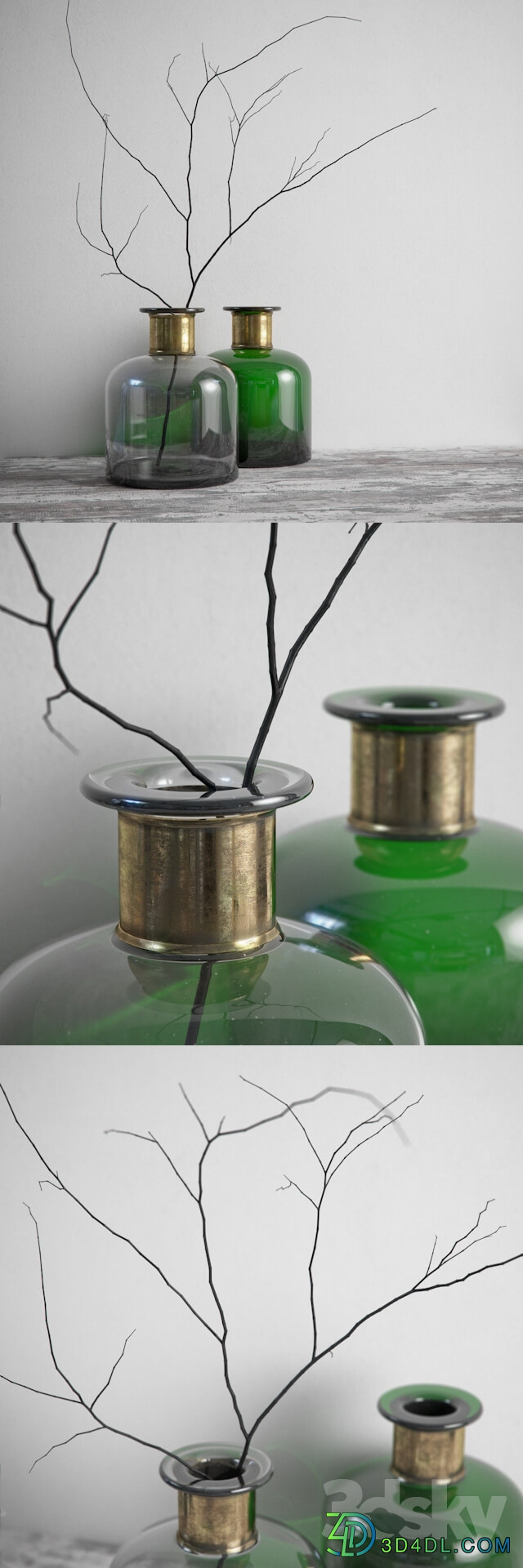 NORDAL RING deco bottles