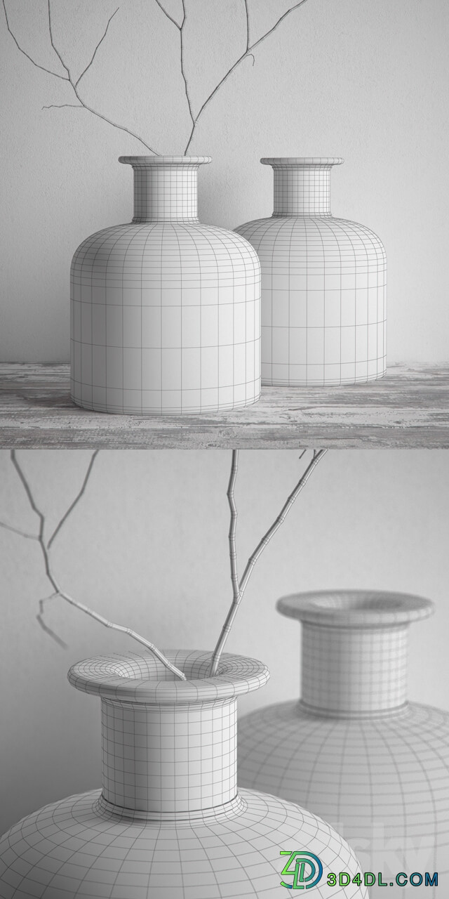 NORDAL RING deco bottles