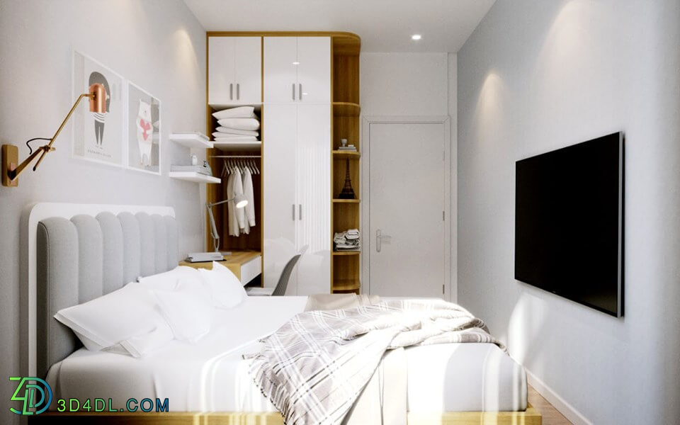 3D Interior Apartment 52 Scene File 3dsmax By LeSon 