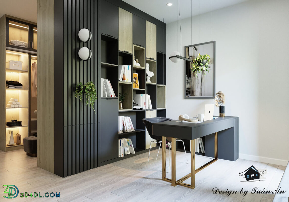 3d Interior Office Room 26 Scene File 3dsmax Model By Tuan An