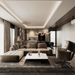  Apartment Interior Model by Nguyen Trang 