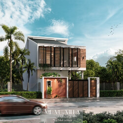 Villa Exterior by Kts Nhat Minh 