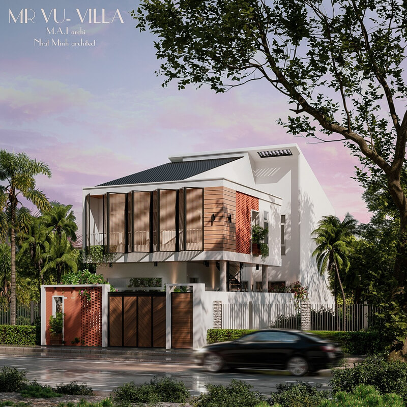  Villa Exterior by Kts Nhat Minh