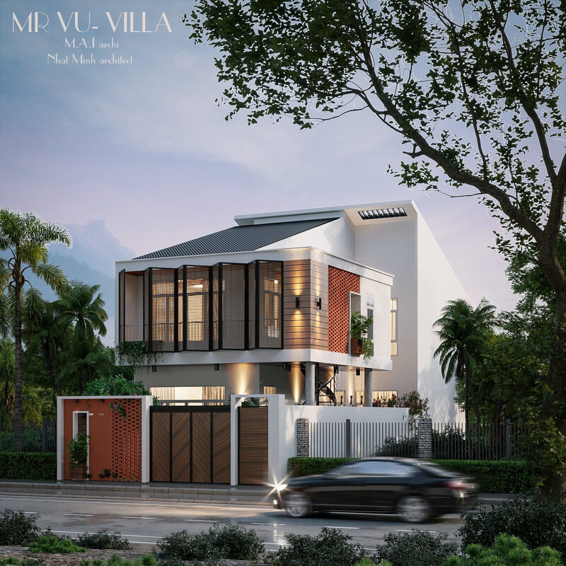  Villa Exterior by Kts Nhat Minh