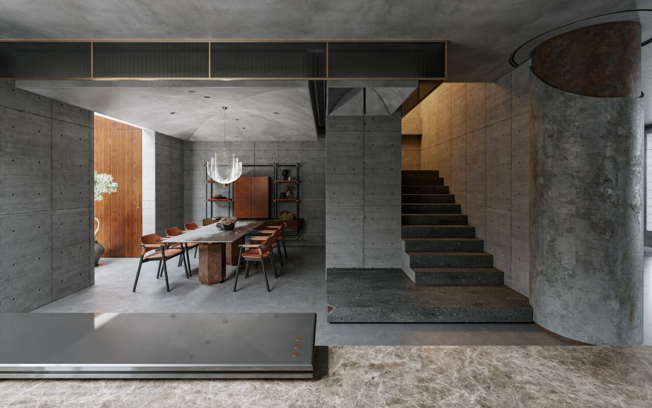  Kitchen Room Interior By Ong Tho