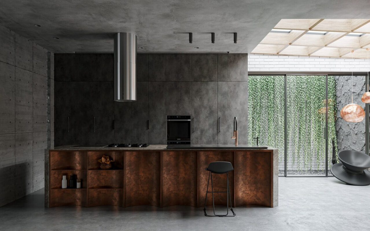  Kitchen Room Interior By Ong Tho