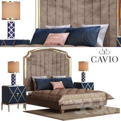 Bed CAVIO ART DECO LINE Letto 180 SH6840F 