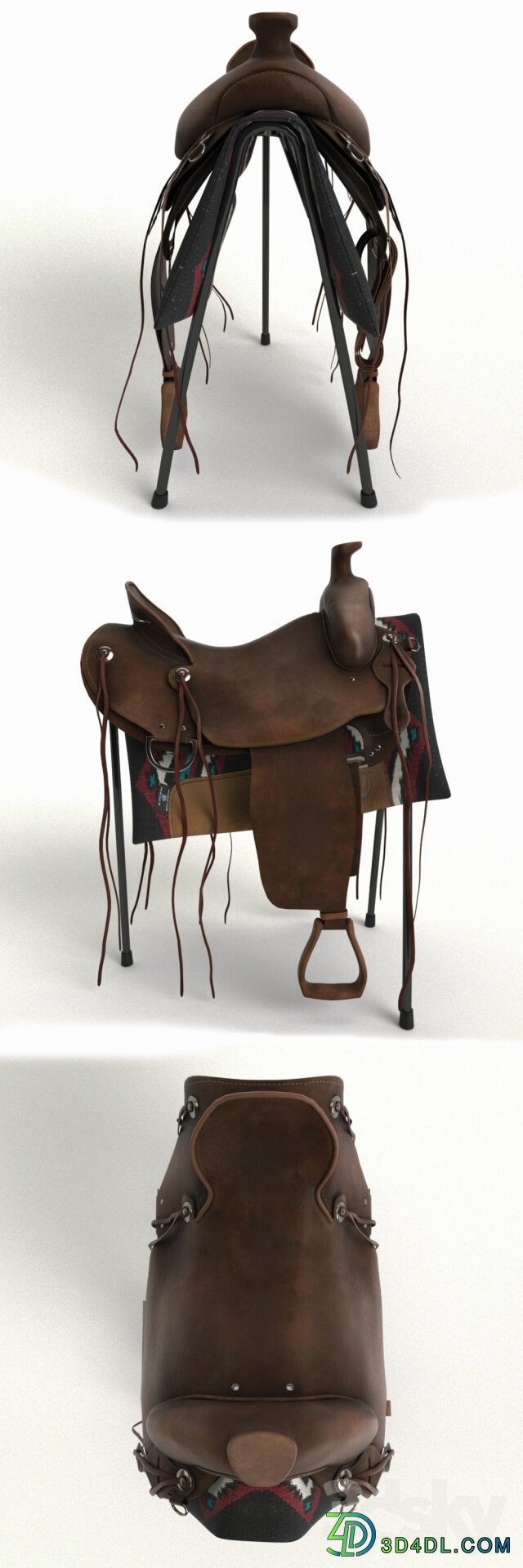 Ranch Western Trail Saddle