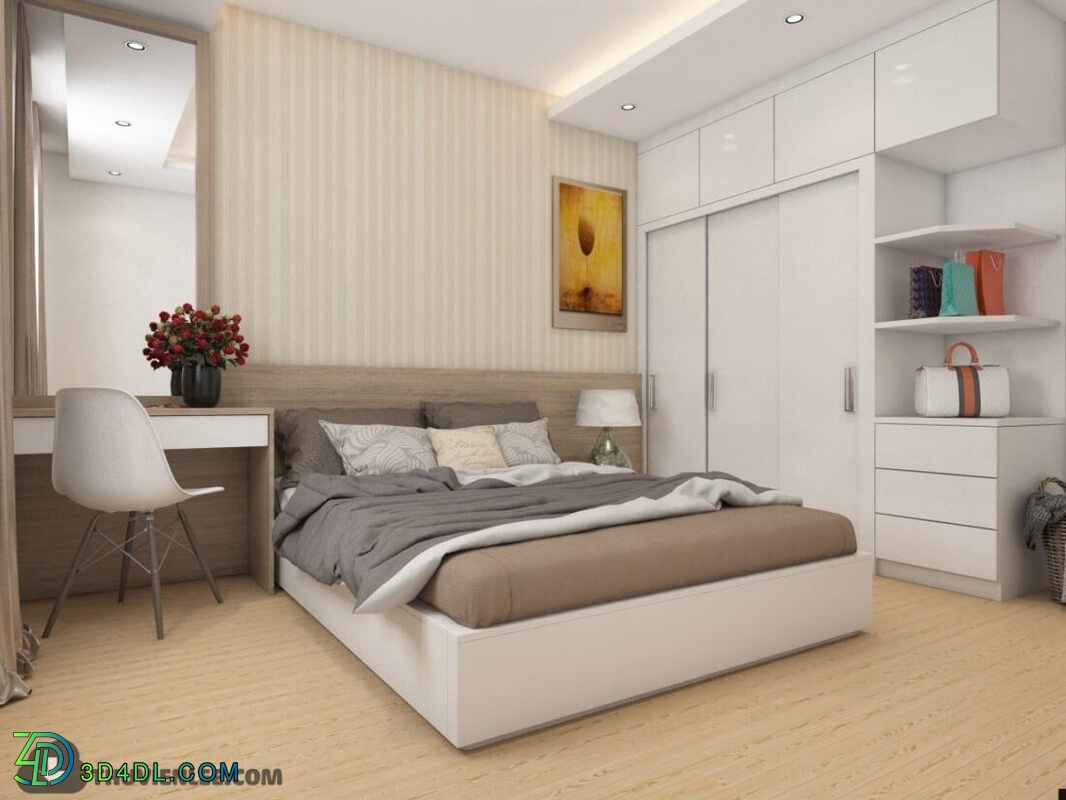 3D Interior Apartment 193 Scene File 3dsmax 