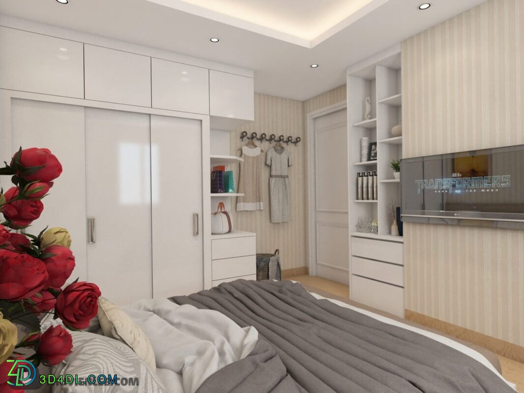 3D Interior Apartment 193 Scene File 3dsmax 