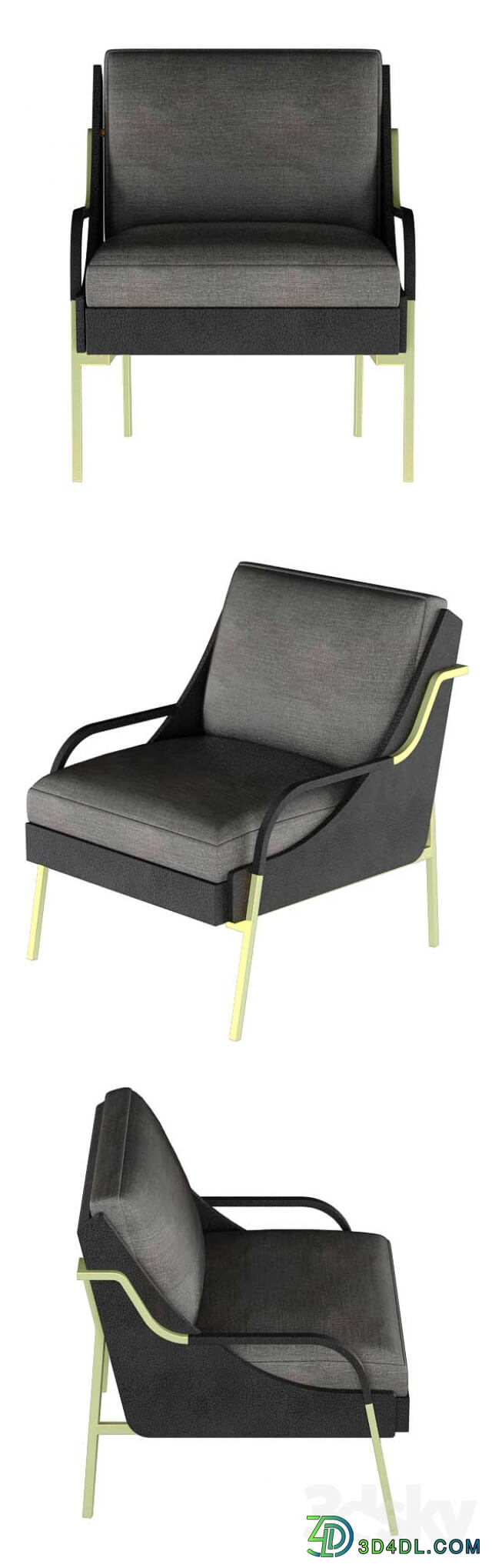 Holly Hunt Harlow Lounge Chair Set