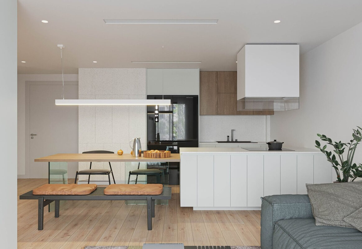  Apartment Interior Model By Huy Pham