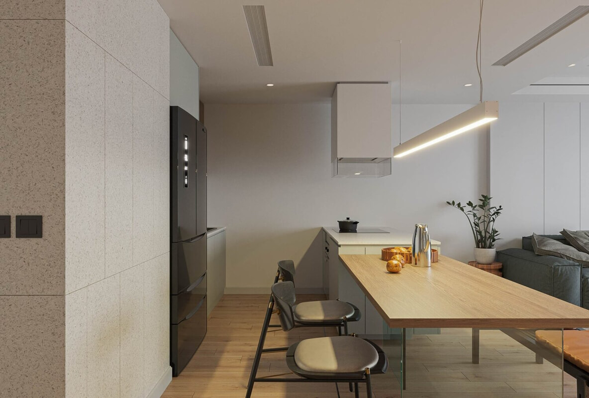  Apartment Interior Model By Huy Pham