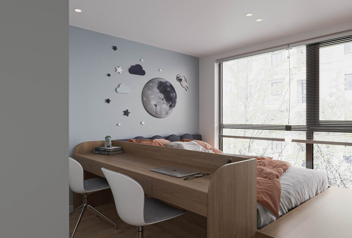  Apartment Interior Model By Huy Pham