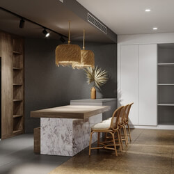 3D Model Kitchen 209 By My Lan 