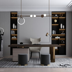 3d Interior Office Room 43 Scene File 3dsmax Model By Huy Hieu Lee 