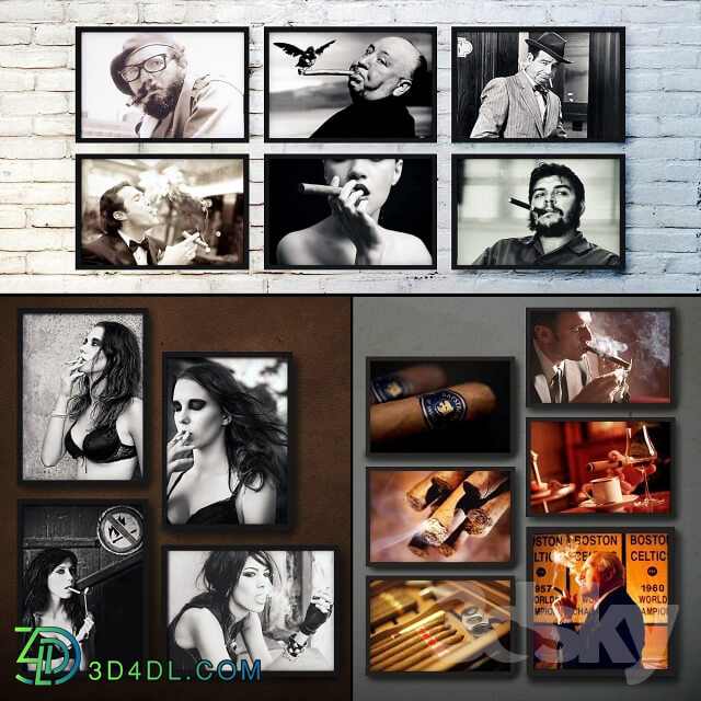 The picture in the frame. Collection 124
