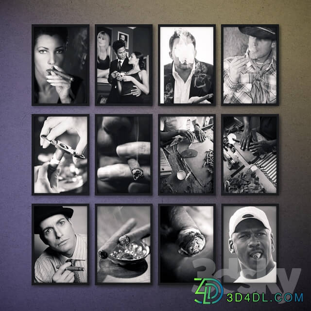 The picture in the frame. Collection 124