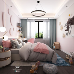 3D Interior Scenes File 3dsmax Model Bedroom 211 By LamQuangThang 