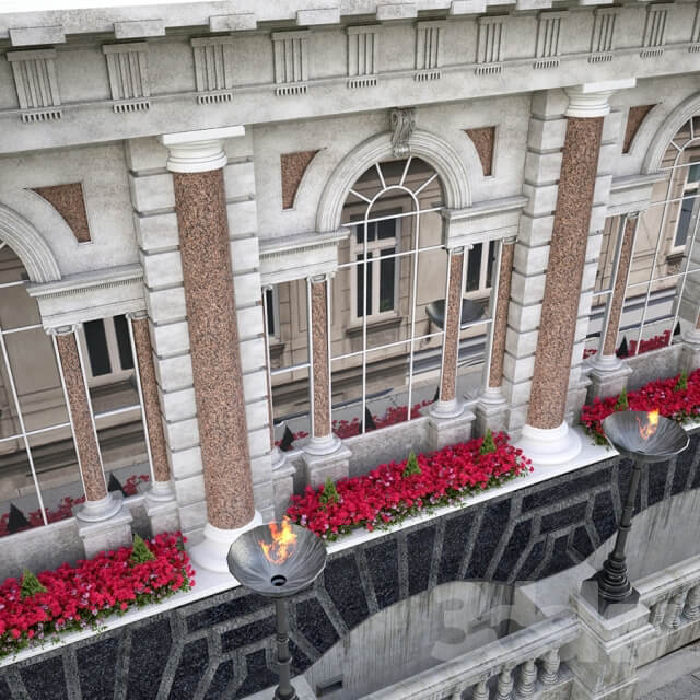 The facade Fleet Street Historical Building London