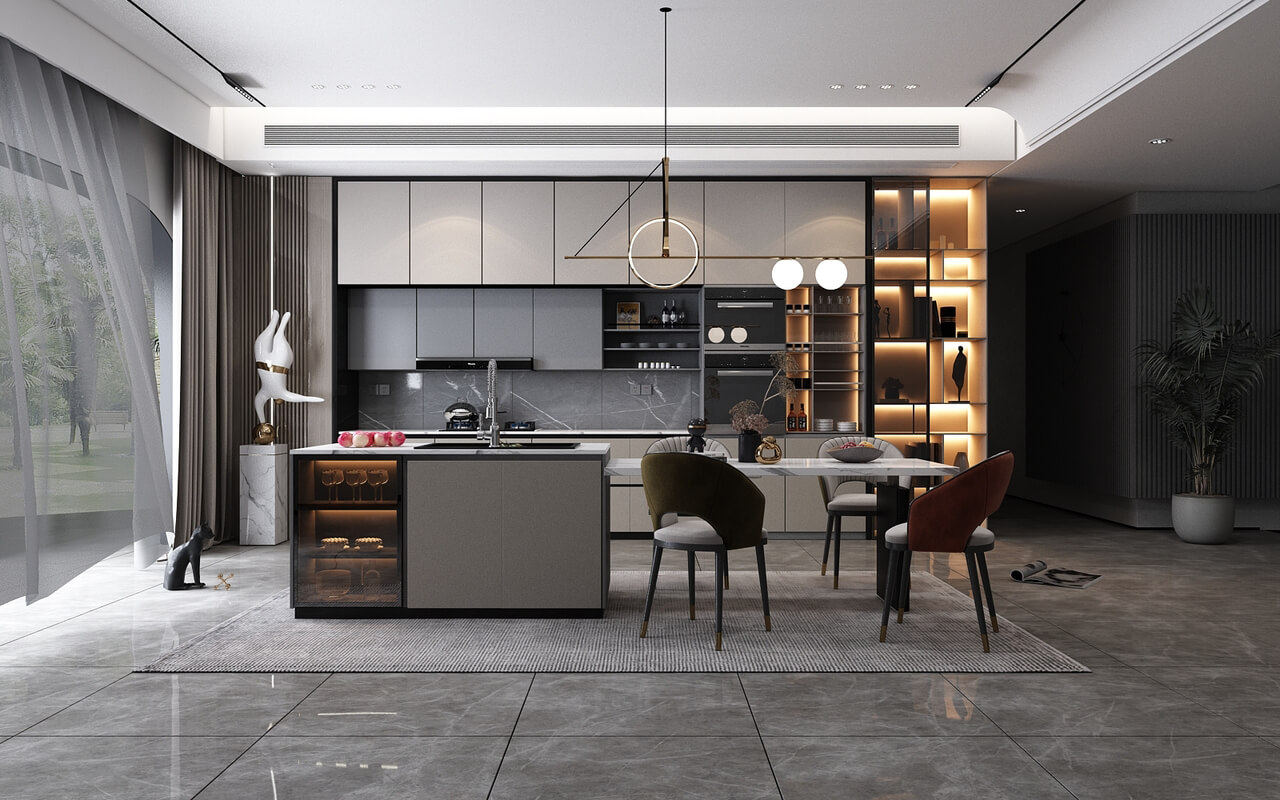  Kitchen Model By Huy Hieu Lee