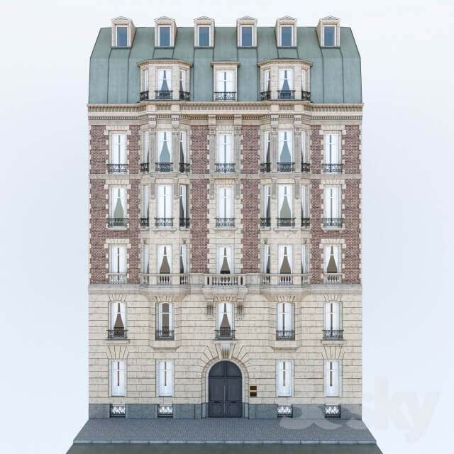 Facade French building