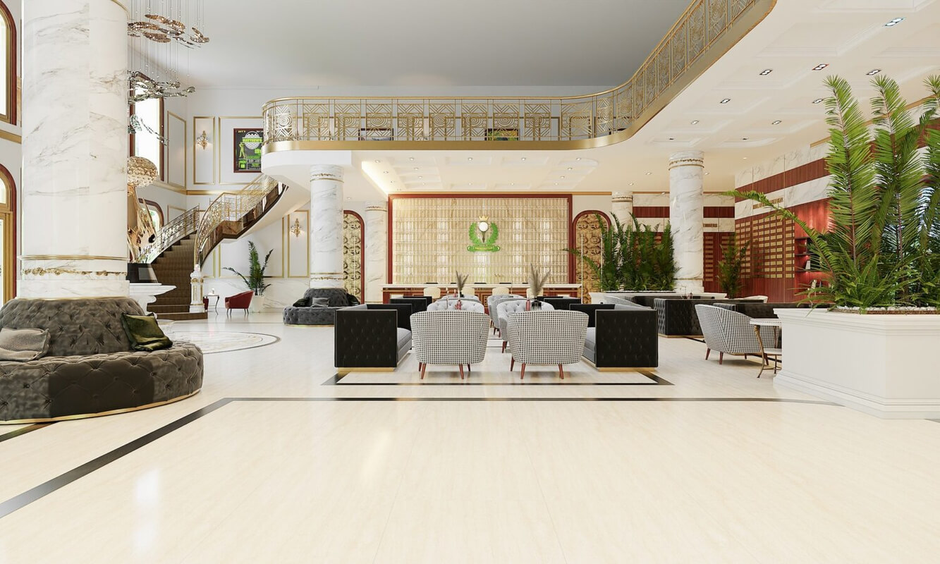  Golf Hall Interior Model by Dung Chan