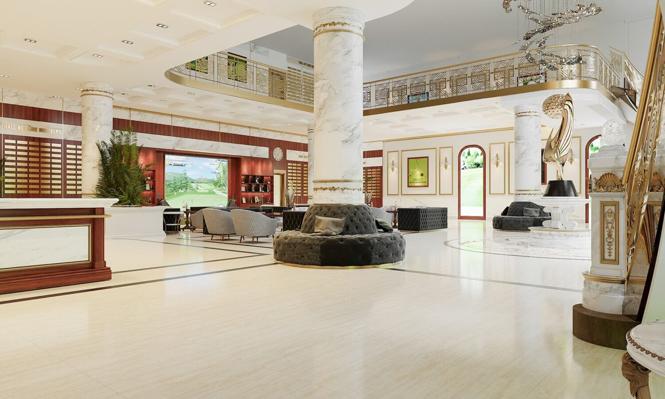  Golf Hall Interior Model by Dung Chan