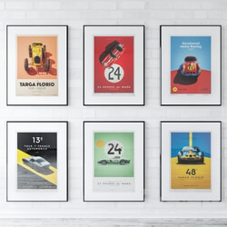 Unique amp Limited Race Car Posters 