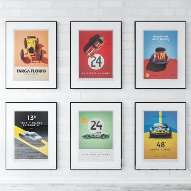 Unique amp Limited Race Car Posters