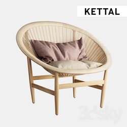 KETTAL Indoor Basket armchair 
