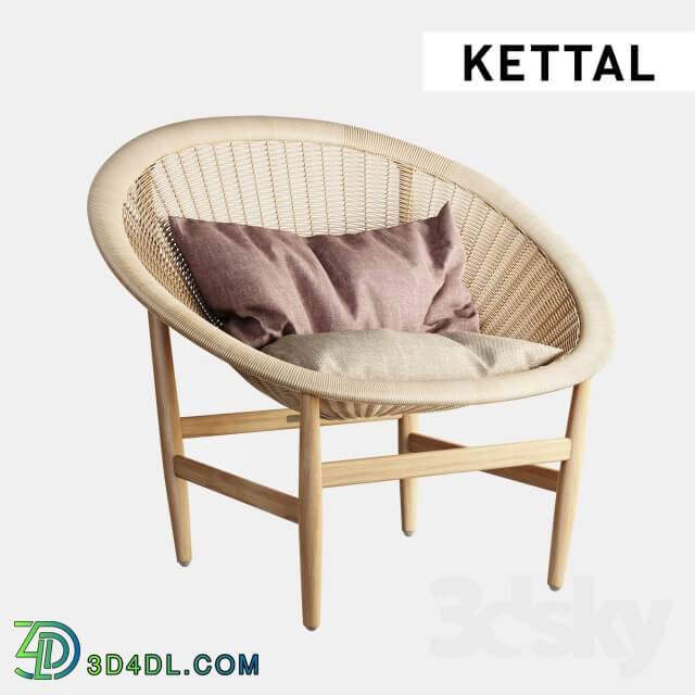 KETTAL Indoor Basket armchair