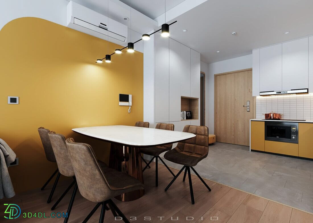 3D Interior Apartment 113 Scene File 3dsmax By Duc Nguyen