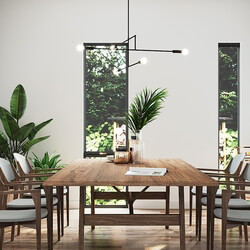 3D Interior Scenes File 3dsmax Model Diningroom 3 By Yan Ti 