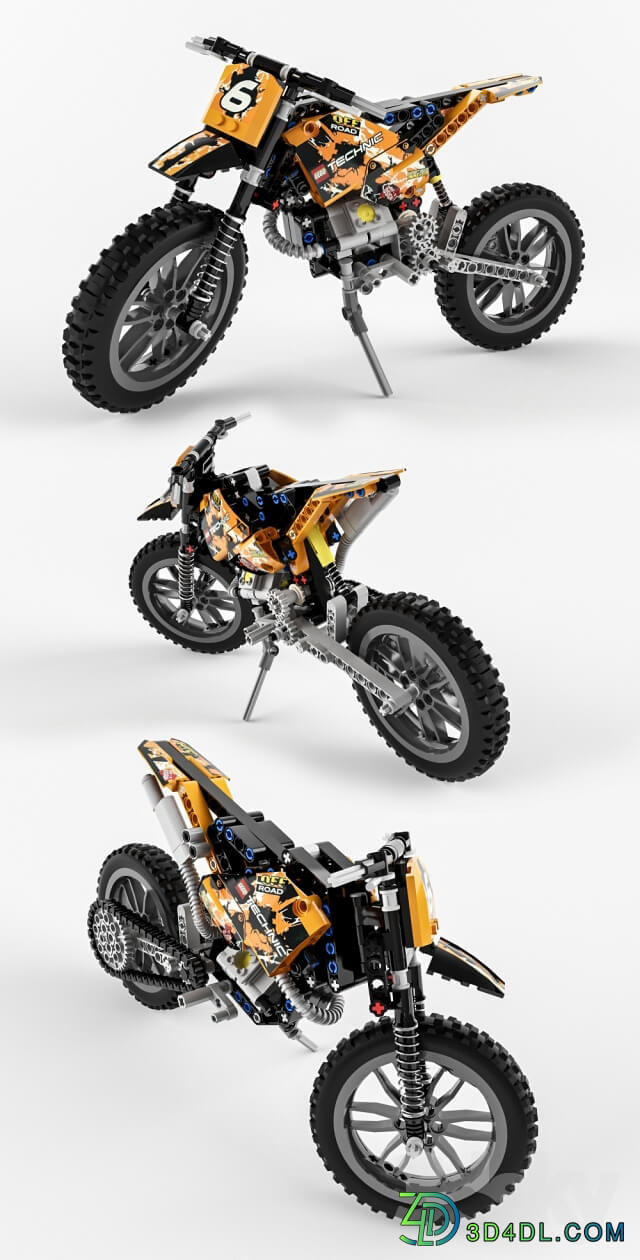 Lego Technic Moto Cross Bike