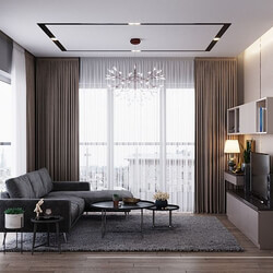 3D Interior Scene File 3dsmax Model Livingroom 304 By ThanhTrung 