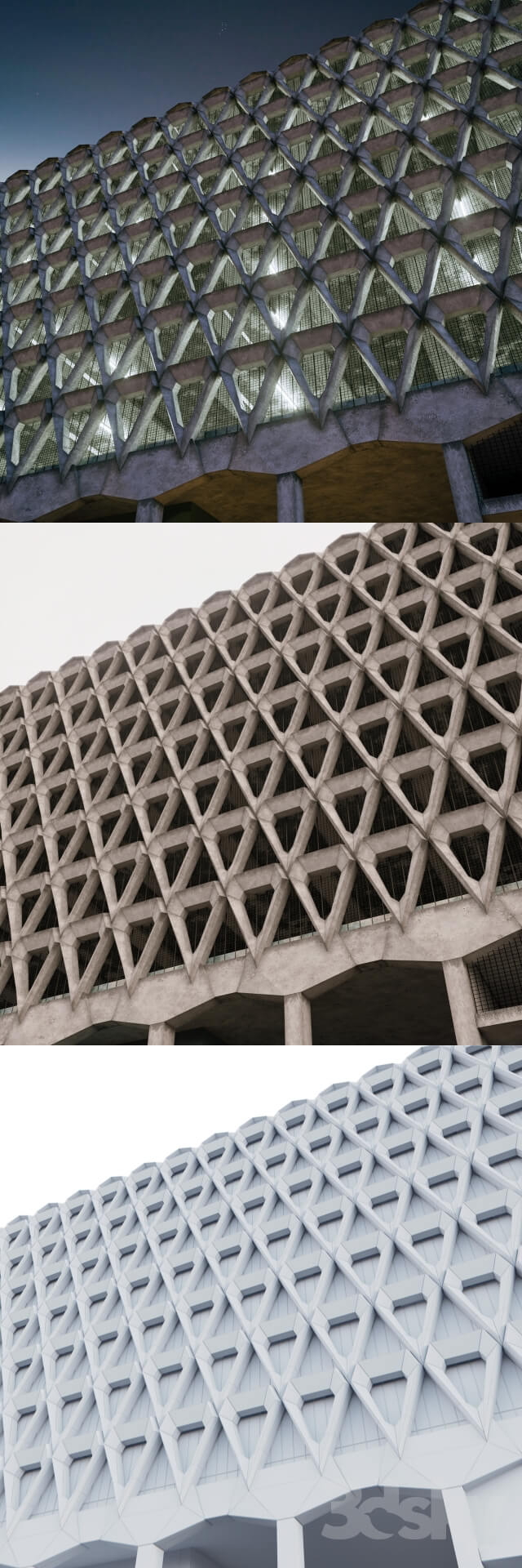 Facade parking